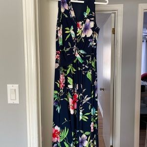 Floral, size M, MIDI Chaps sleeveless dress